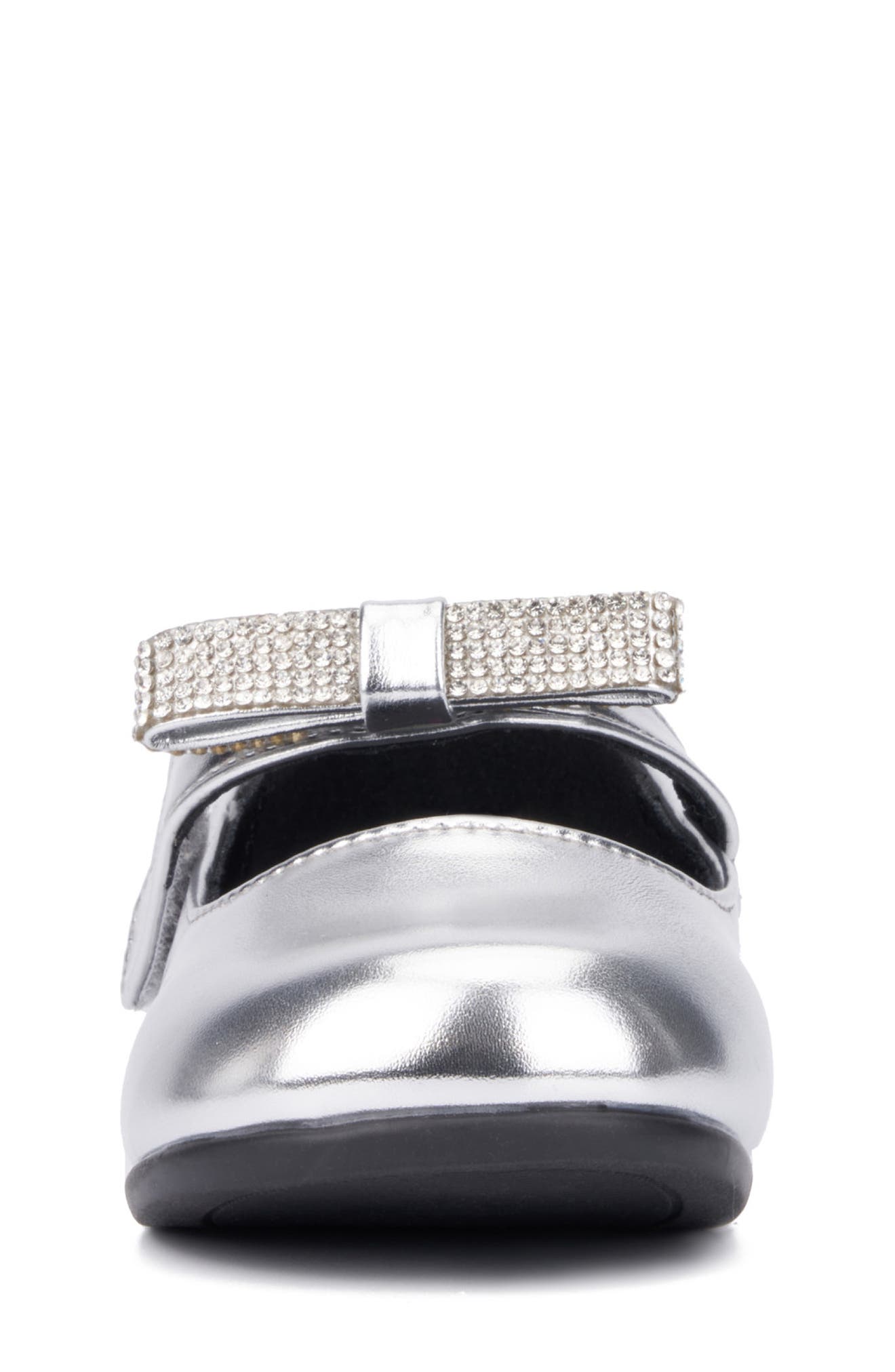 OLIVIA MILLER Kids' Mary Jane Flat, Alternate, color, Silver