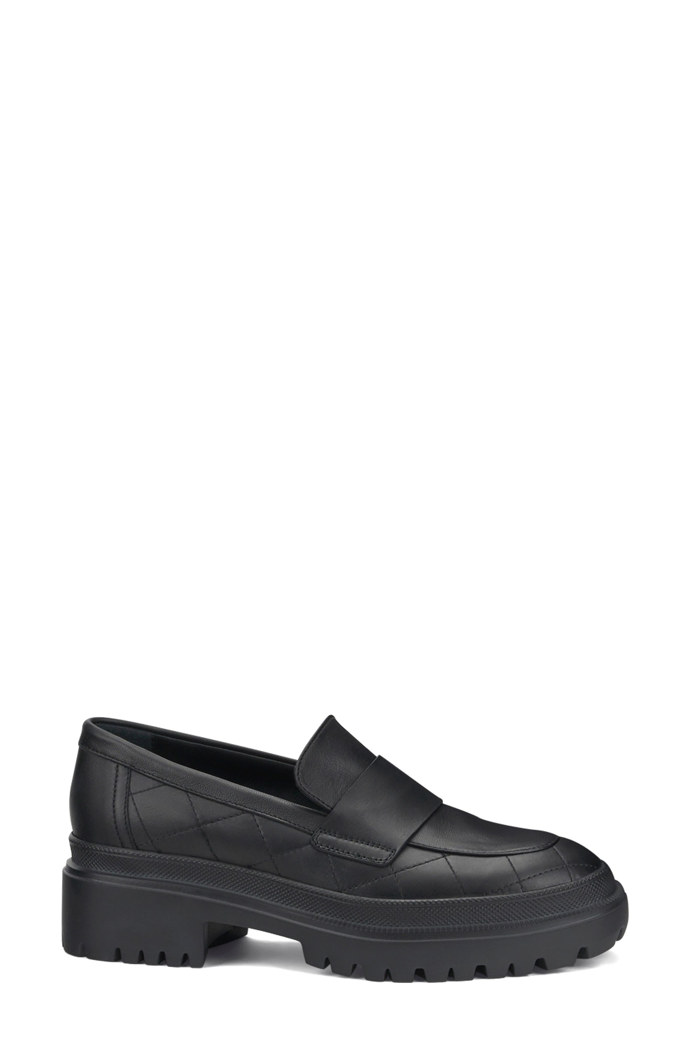 Mary Soft Platform Loafer, Alternate, color, NERO