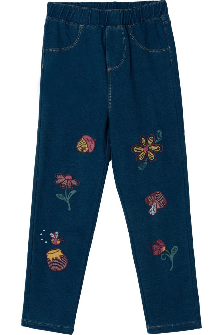Winnie the Pooh 2-Piece Top and Denim Pants Set, Alternate, color, Pink Pooh and Piglet