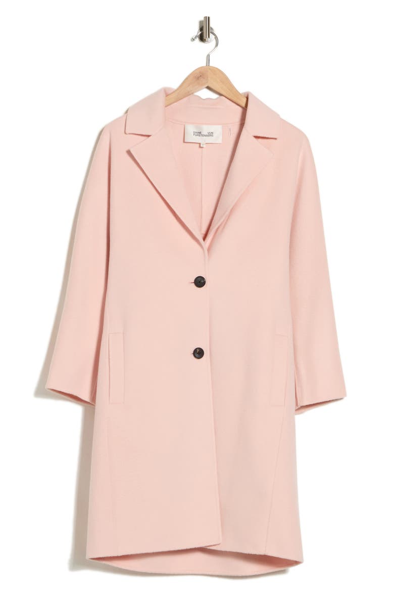 Diane Wool Coat, Alternate, color, BARE