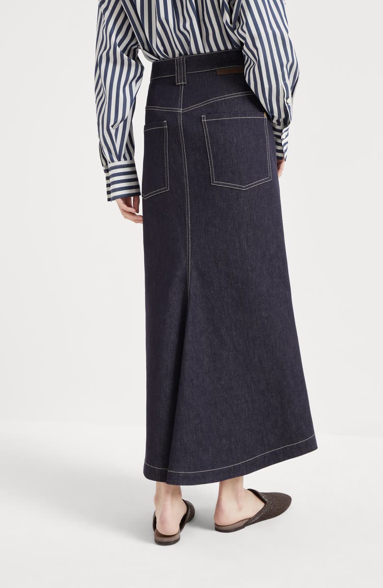 Brunello Cucinelli Five-pocket skirt, Alternate, color, 