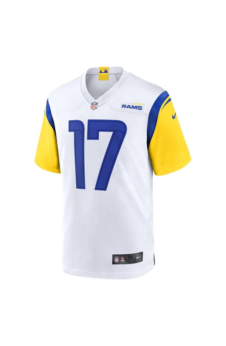 Nike Men's Nike Puka Nacua White Los Angeles Rams Game Jersey, Alternate, color, 