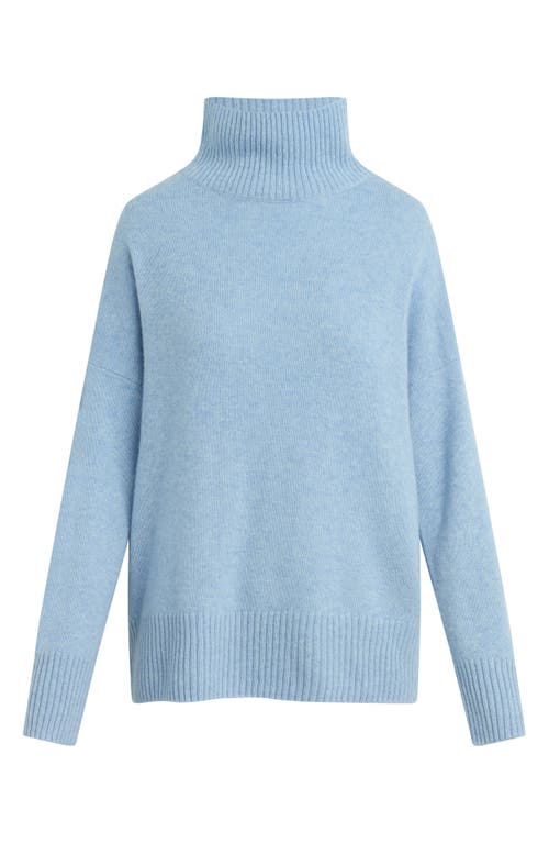 Favorite Daughter The Maddie Turtleneck Cashmere Sweater In Blue