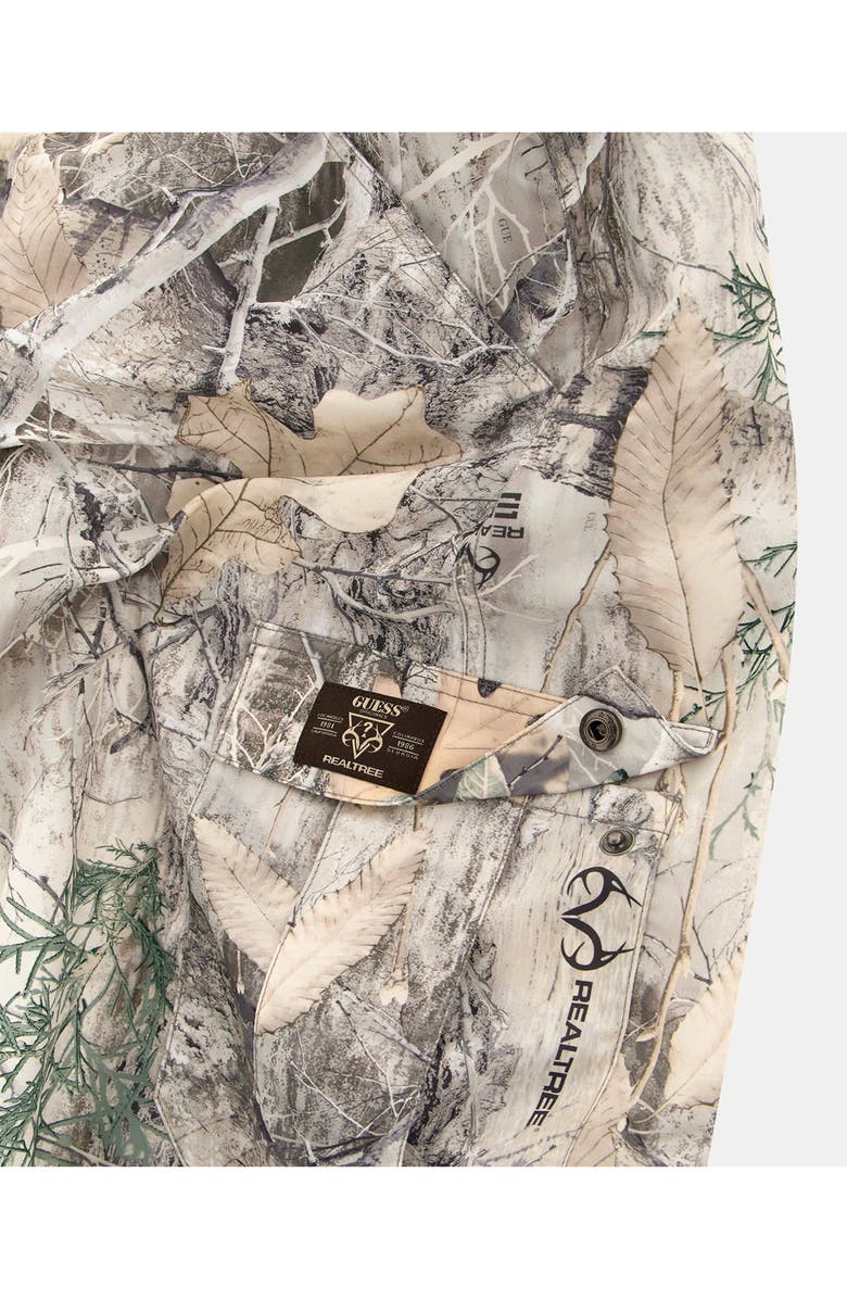 GUESS x RealTree Camo Cargo Maxi Skirt, Alternate, color, Go Realtree Washed Edge