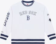 Mitchell & Ness Men's Mitchell & Ness White Boston Red Sox Arctic Fleece Sweatshirt