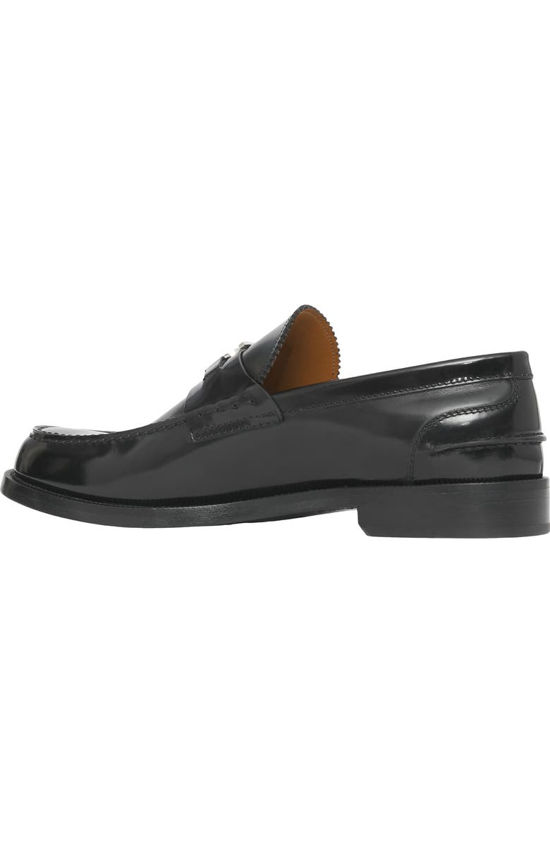 Burberry Monogram Motif Leather Loafer, Alternate, color,