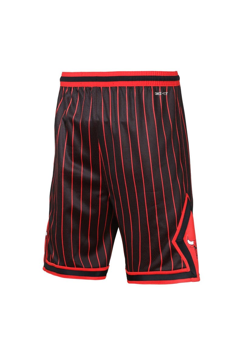 Youth Jordan Brand  Black Chicago Bulls Authentic Statement Edition Swingman Shorts, Alternate, color, Black