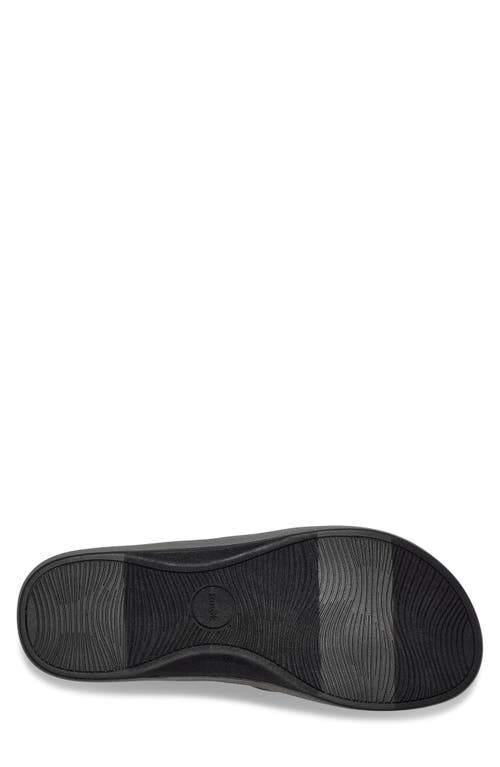 Sanuk Cosmic Seas Water Friendly Flip Flop In Gray