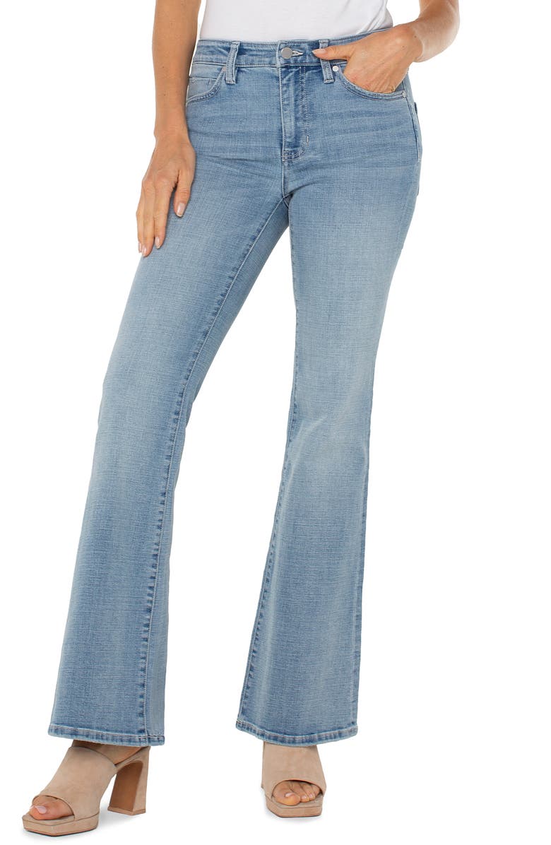 Liverpool Los Angeles Hannah Flare Jeans, Main, color, 