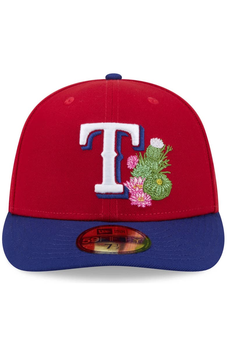 Men's New Era  Red/Royal Texas Rangers 2026 Spring Training 59FIFTY Fitted Hat, Alternate, color, Red