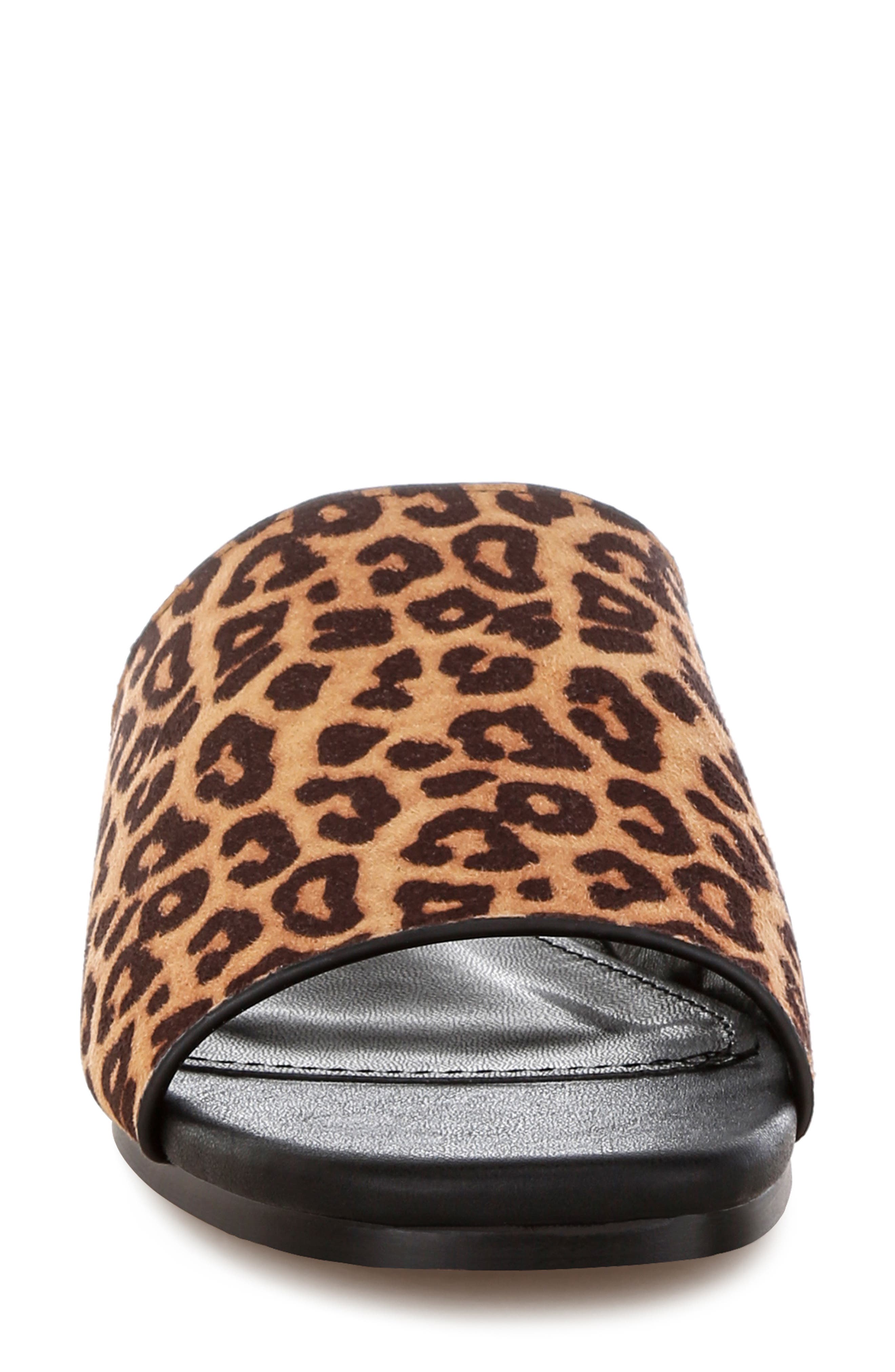 Panthera Slide Sandal, Alternate, color, LEOPARD