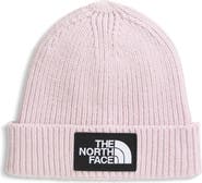The North Face Logo Box Cuffed Recycled Beanie
