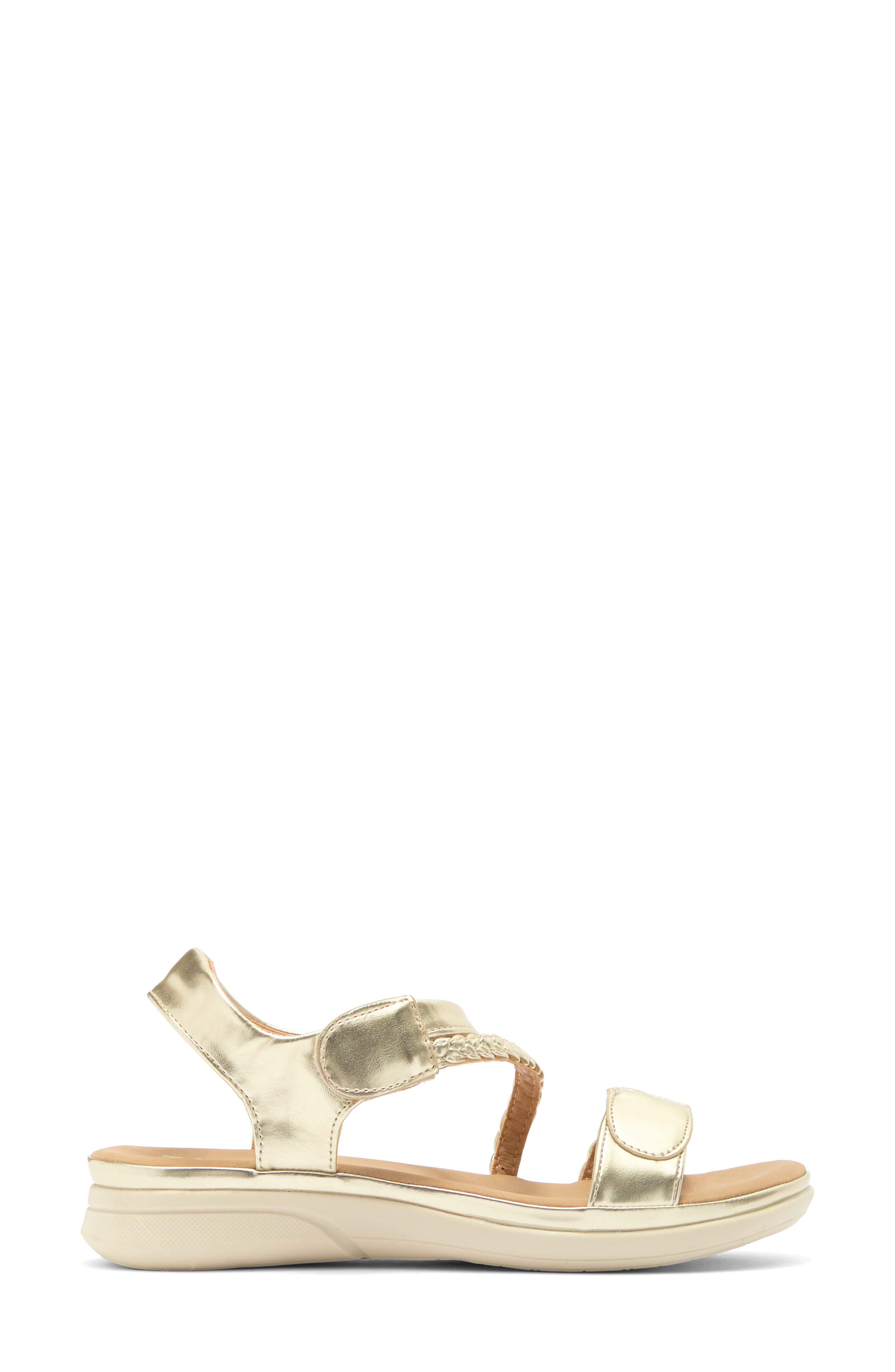 Taryn Rose Strappy Sandal, Alternate, color, 