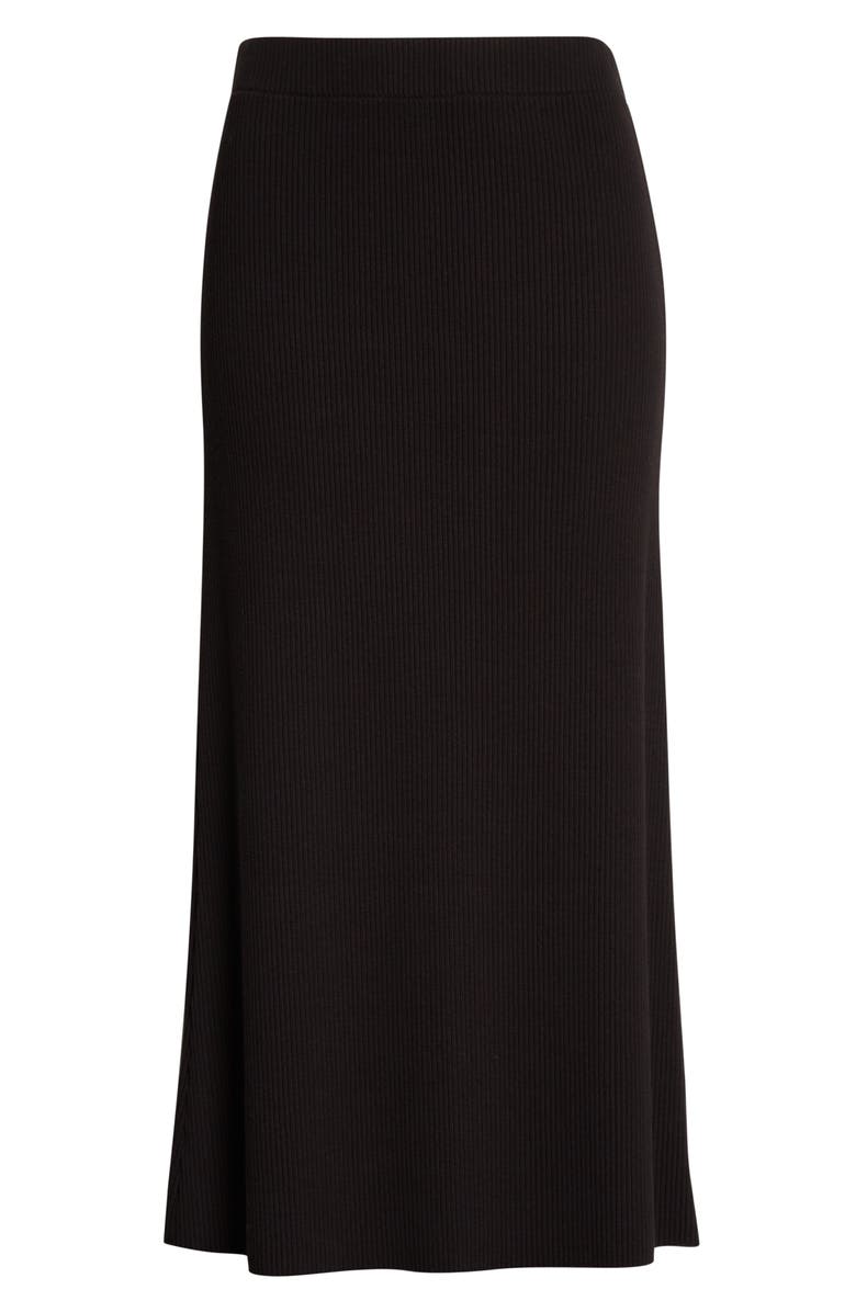 Vince Ribbed Midi Skirt, Alternate, color,