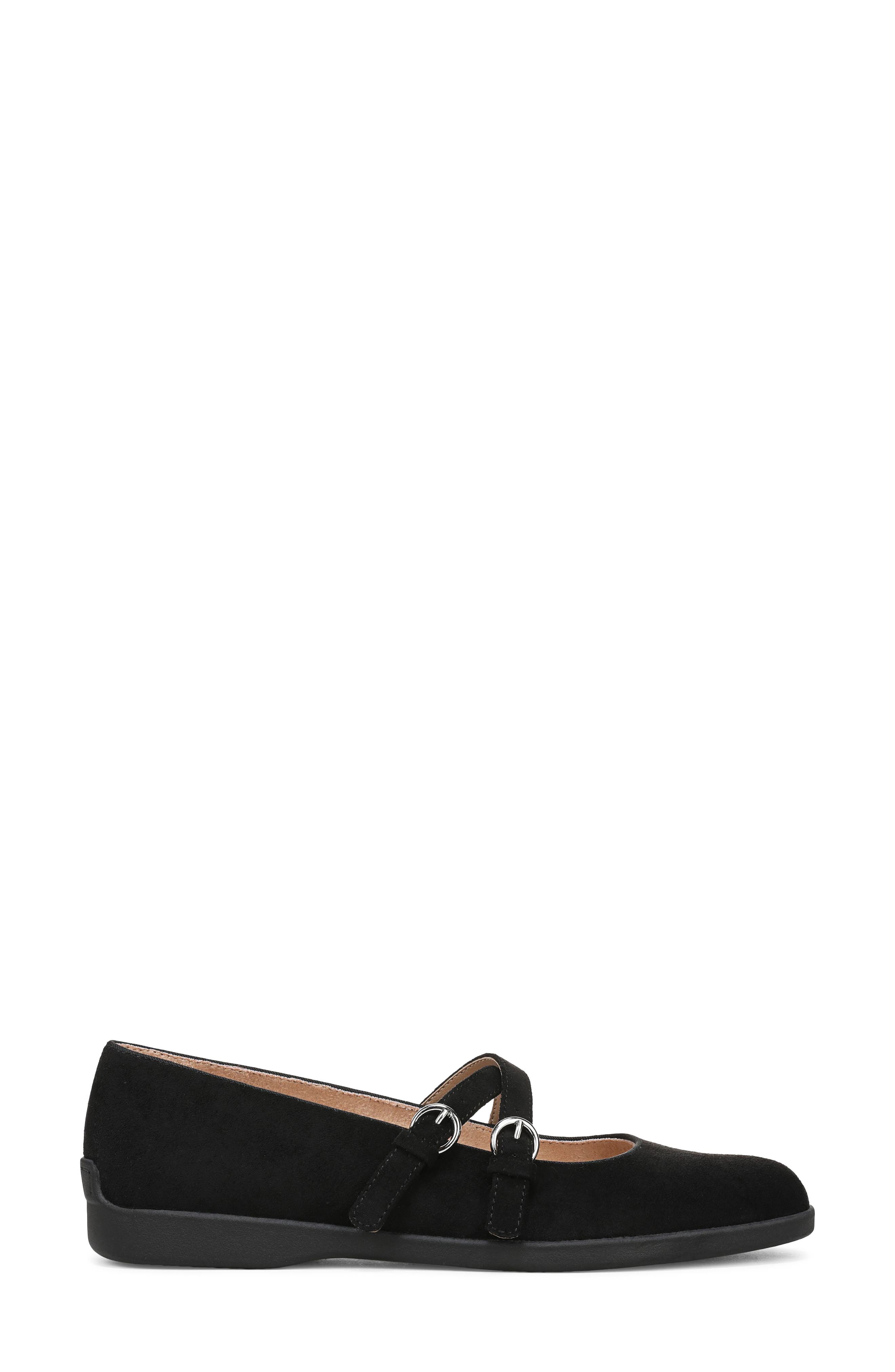 LifeStride Marnie Mary Jane Flat, Alternate, color, Black