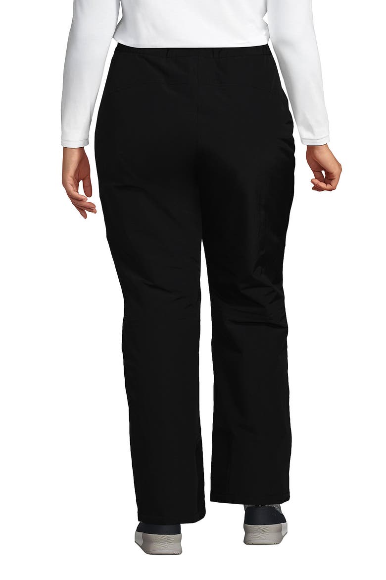 Plus Size Squall Waterproof Insulated Snow Pants, Alternate, color, Black