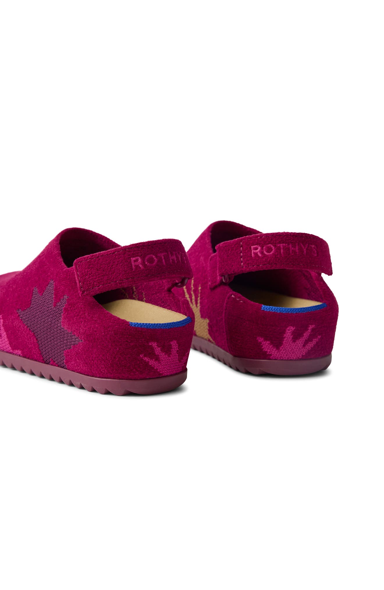 Kids' The Kids Revelvet Clog, Alternate, color, REVELVET FUCHSIA BURST
