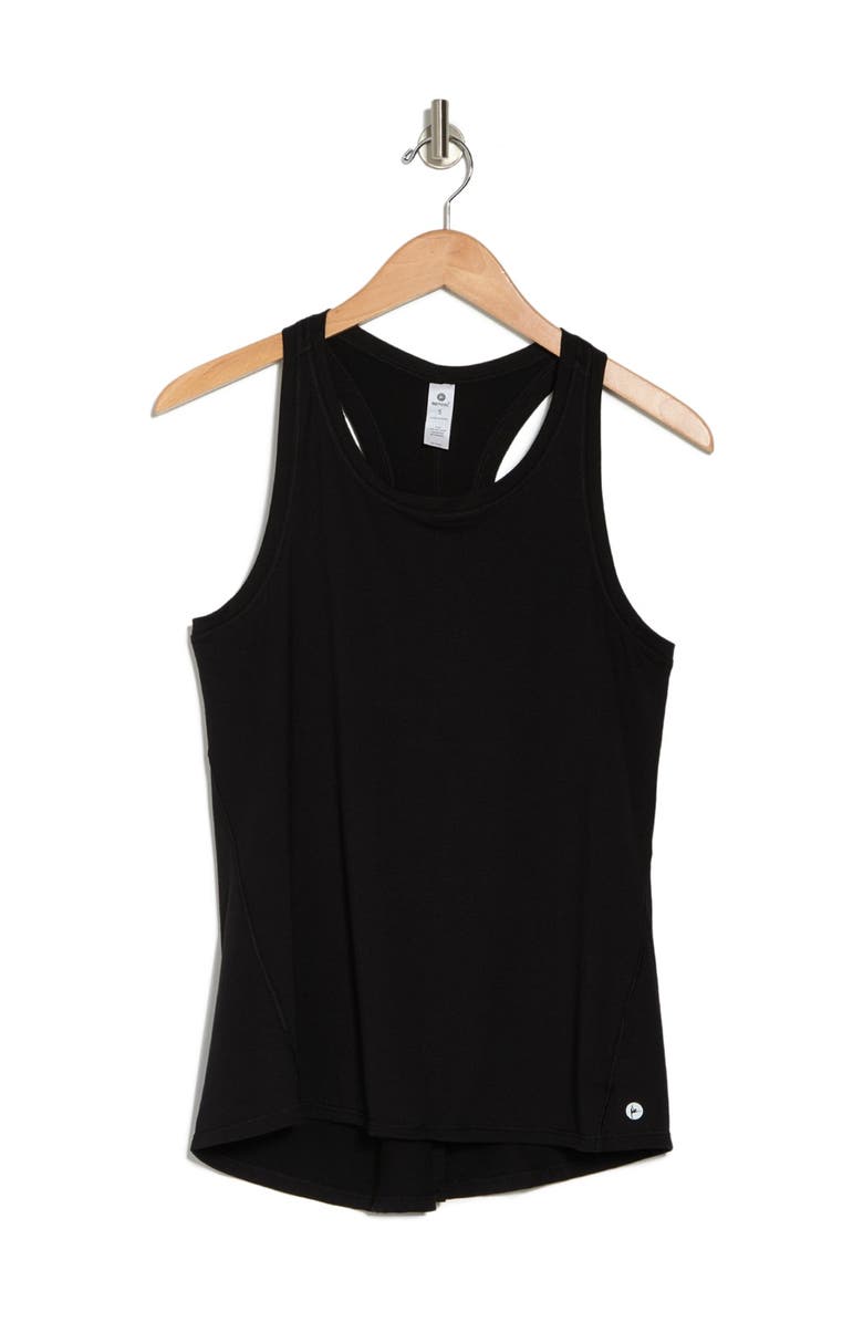 90 DEGREE BY REFLEX Racer Tie Back Tank Top, Alternate, color,