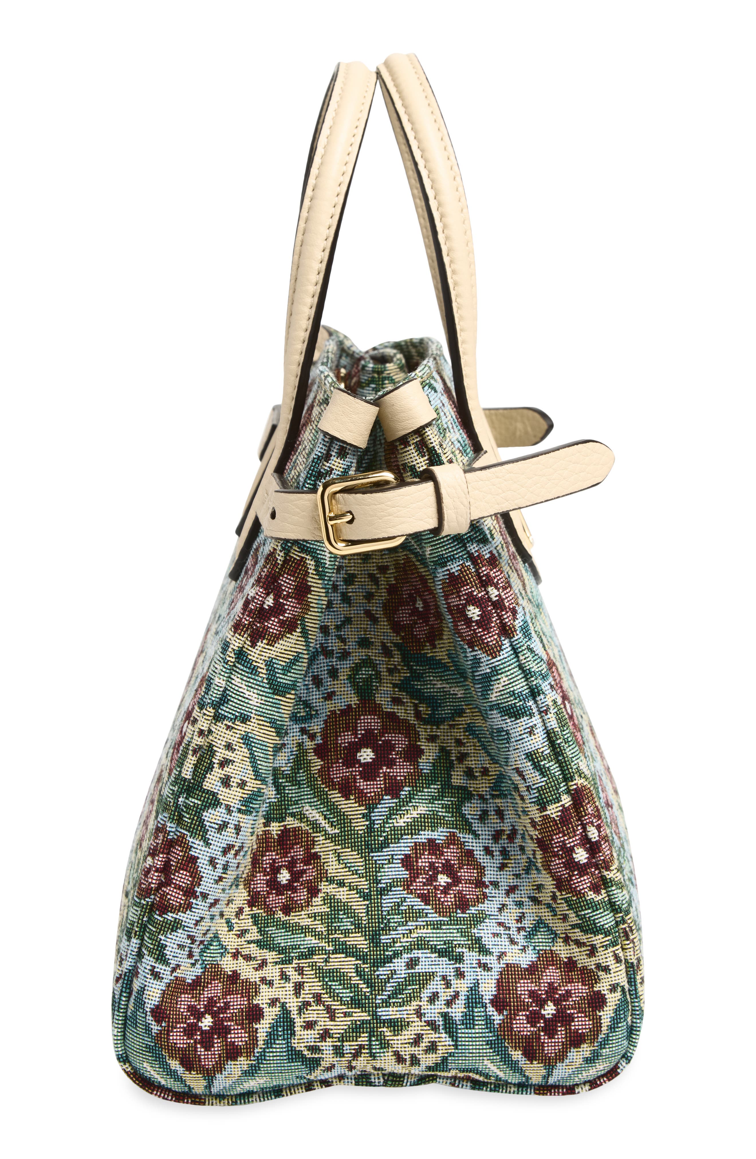 Small Antibes Tess Tapestry Tote, Alternate, color, BLUE MULTI