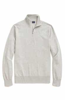 Supima® Cotton Half Zip Pullover