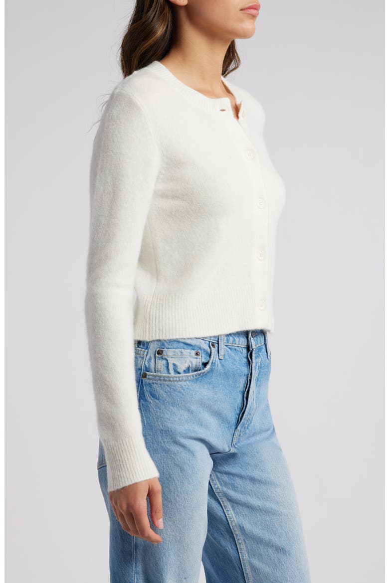 Matilda Button-Up Cardigan, Alternate, color, IVORY