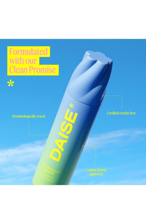 Daise Foaming Body Wash In White
