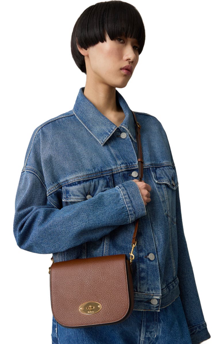 Mulberry Small Darley Leather Crossbody Bag, Alternate, color,