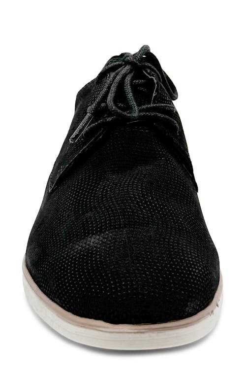 Chelsea Crew Buck Derby In Black Nubuck