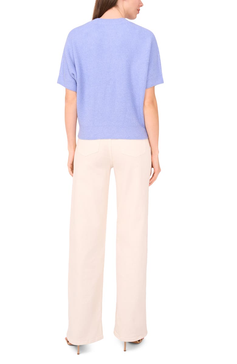 Halogen<sup>®</sup> Short Sleeve Sweater, Alternate, color, Forever Blue