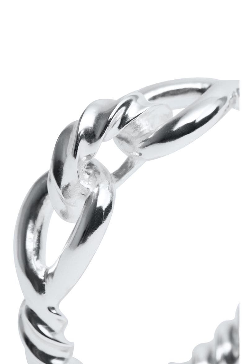 Rigid Knot Bracelet, Alternate, color, SILVER