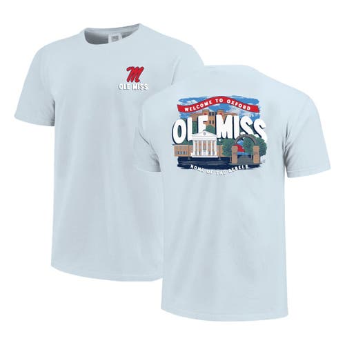 Image One Youth  Light Blue Ole Miss Rebels Local Campus Scene T-shirt
