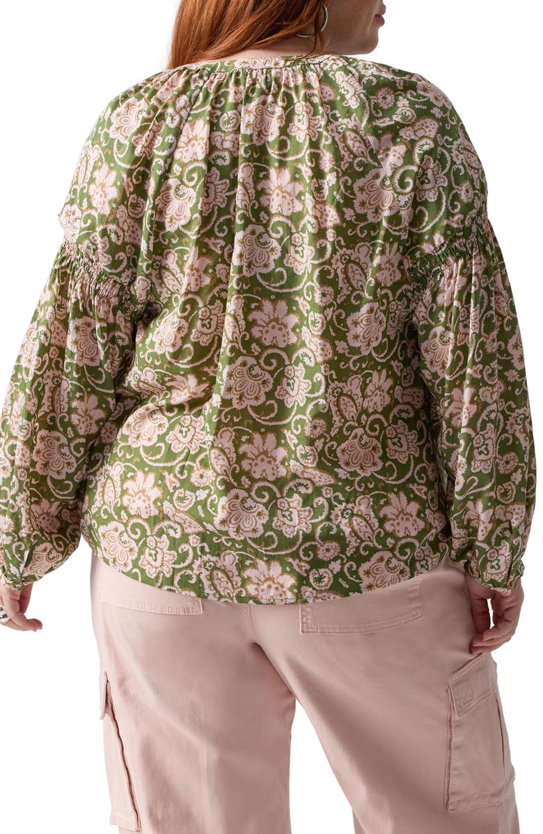 Sanctuary Sunday's Best Floral Print Top, Alternate, color, 