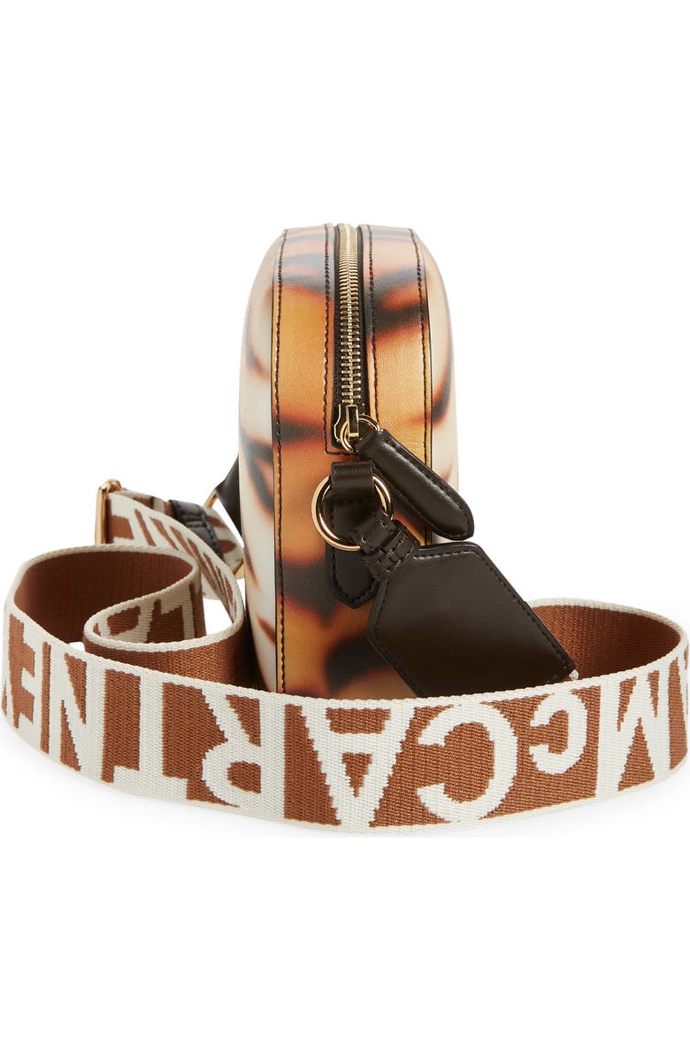 Stella McCartney Year of the Tiger Faux Leather Crossbody Camera Bag, Alternate, color,