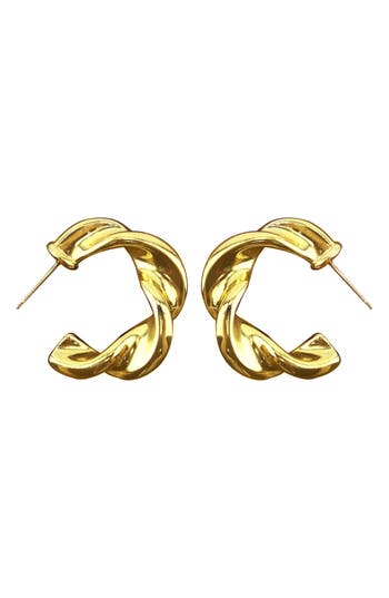 Panacea Twisted Hoop Earrings