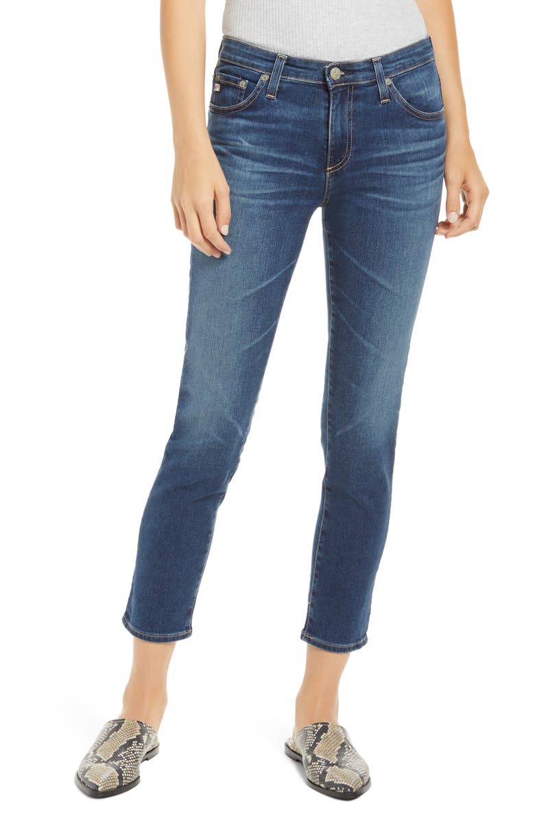 AG The Prima Straight Leg Crop Jeans, Main, color,