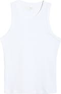 LESET Nando High Neck Cotton Tank