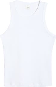 LESET Nando High Neck Cotton Tank