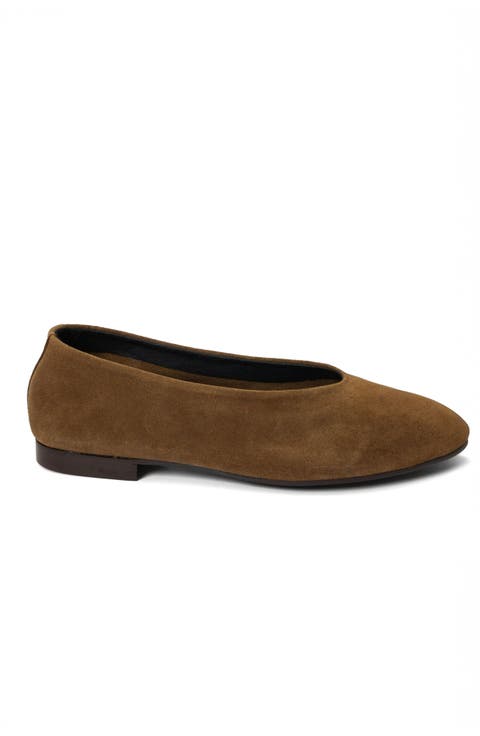 Lucrecia Suede Ballet Flat (Women)