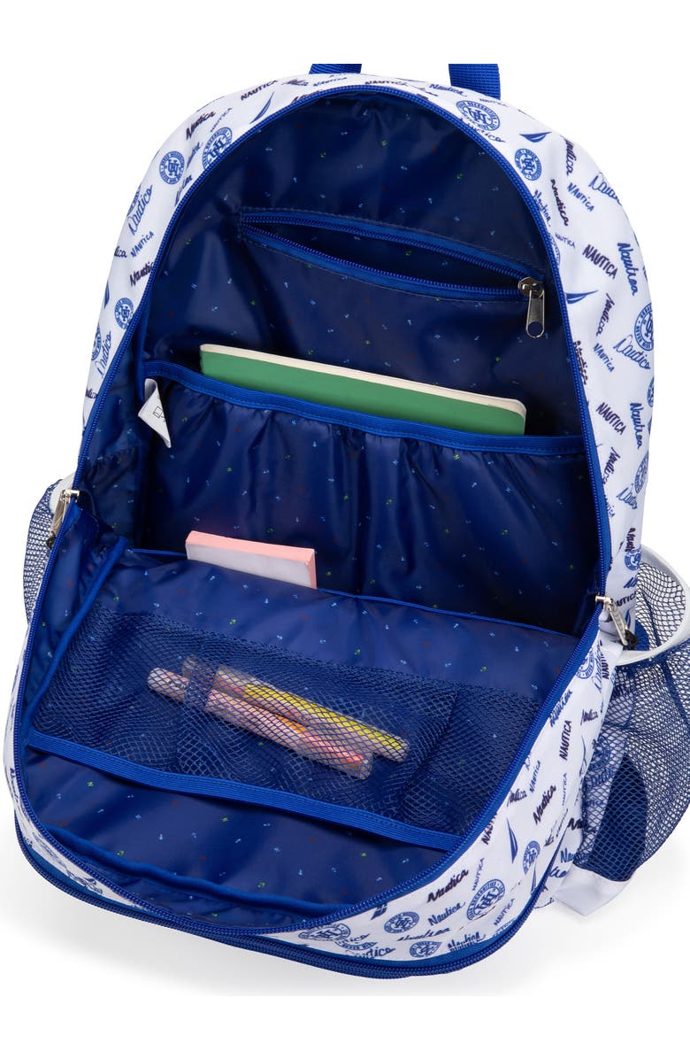 Nautica Varsity 17 Inch Backpack for Kids and Teens, Alternate, color, Varsity
