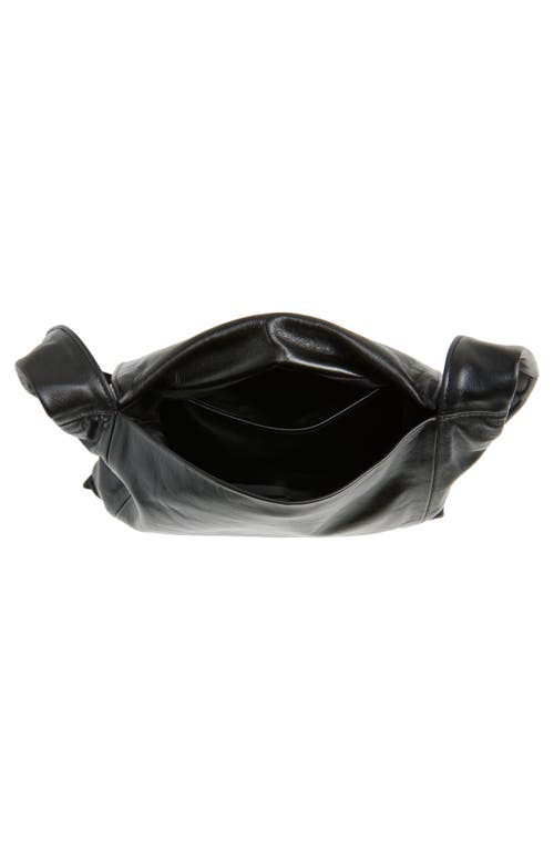 Our Legacy Slim Leather Shoulder Bag In Black
