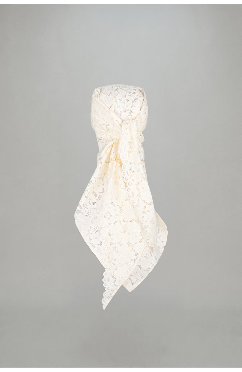 AtoÌr Catalina Head Scarf, Alternate, color, Ivory