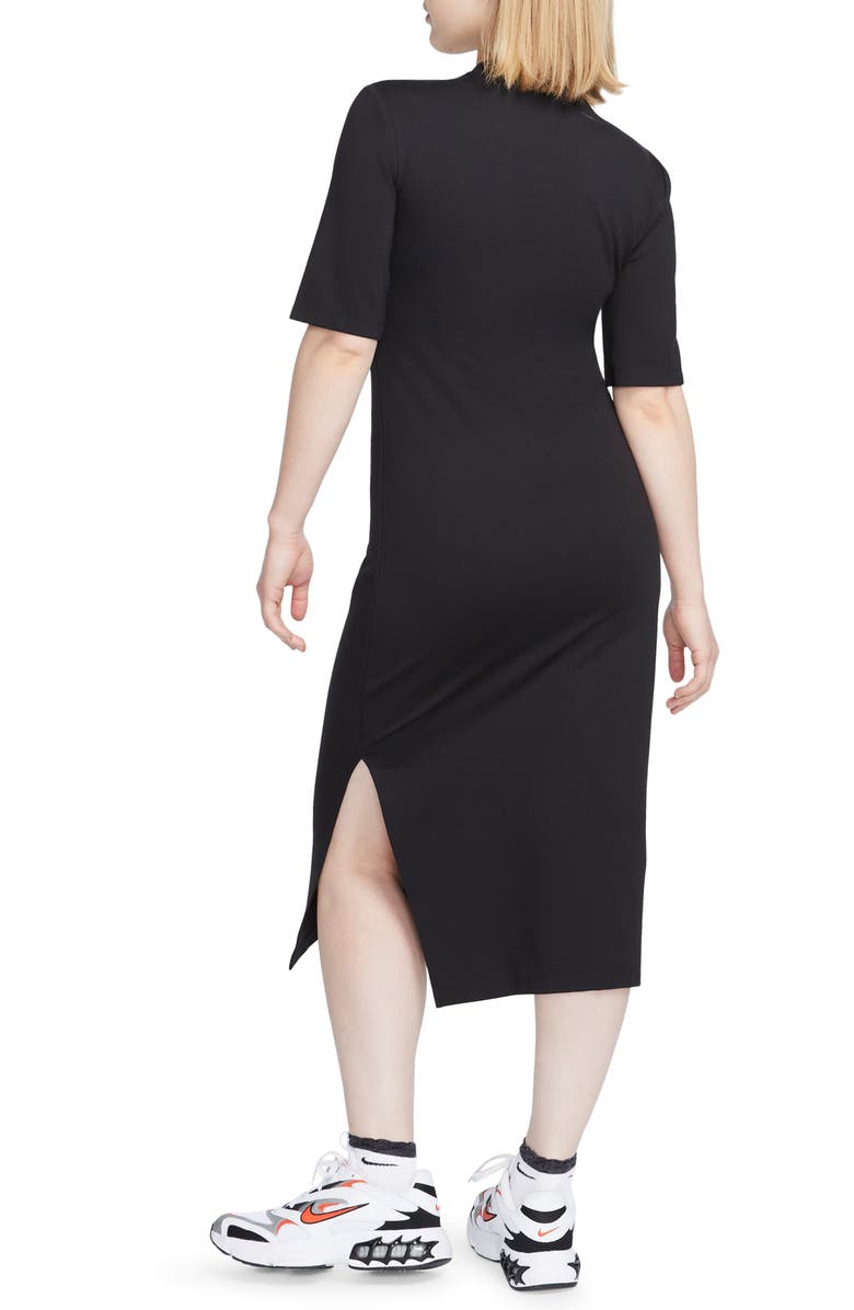 Nike Sportswear Essential Crewneck Midi Dress, Alternate, color,
