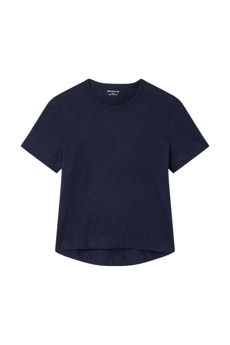Emily Ultimate Short Sleeve T-Shirt, Alternate, color, Navy