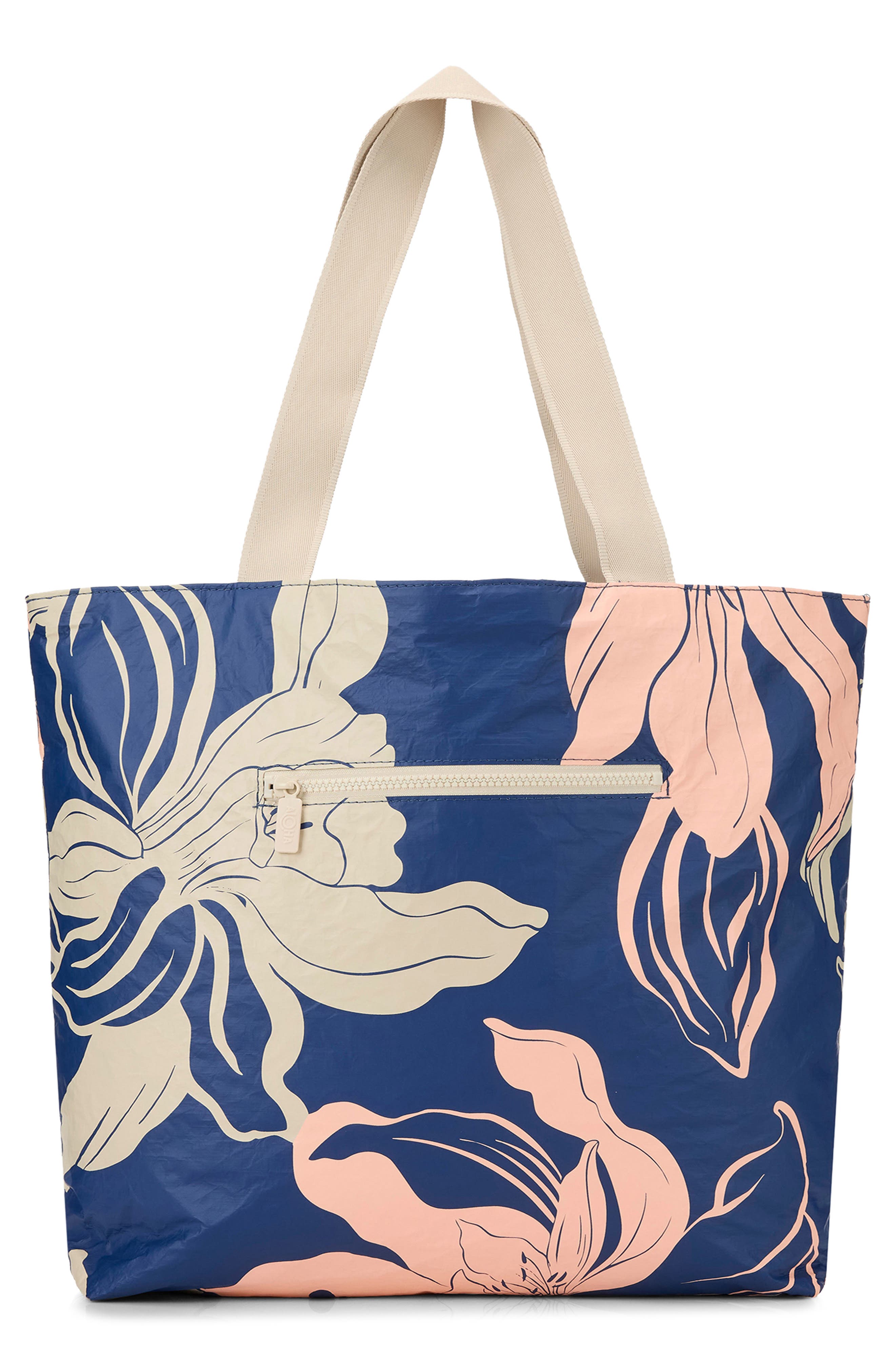 Aloha Collection Day Tripper Hoaloha Water Resistant Tyvek<sup>®</sup> Tote, Alternate, color, Navy