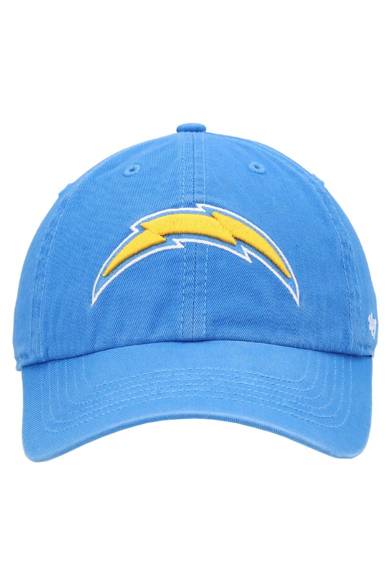 Men's '47 Powder Blue Los Angeles Chargers Franchise Logo Fitted Hat, Alternate, color, Powder Blue