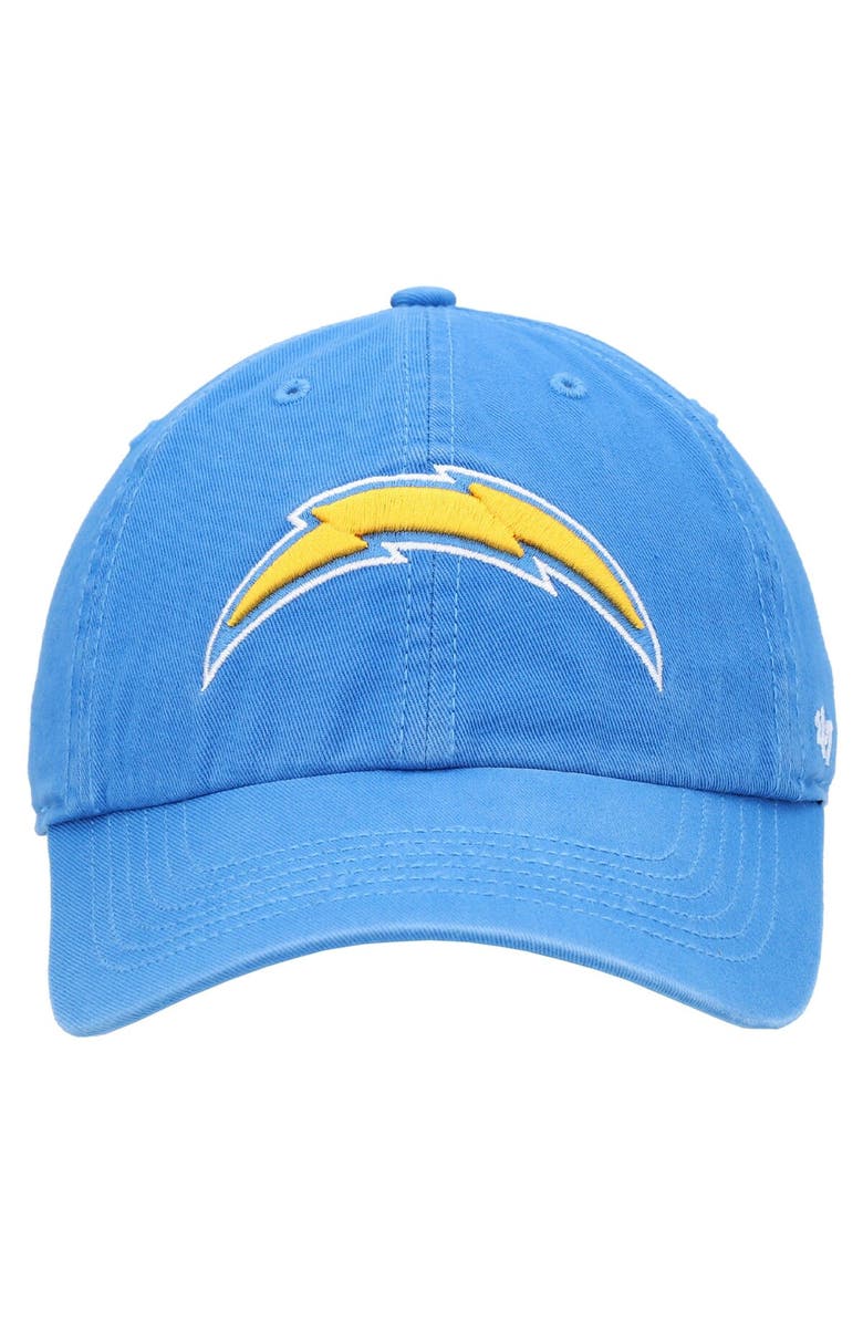 '47 Men's '47 Powder Blue Los Angeles Chargers Franchise Logo Fitted Hat, Alternate, color,