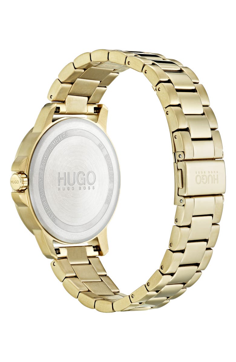 HUGO Bracelet Watch, 42mm, Alternate, color, 