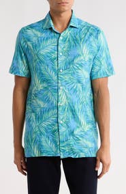 CONSTRUCT Palm Leaf Performance Knit Polo