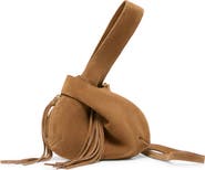 Dolce Vita Zury Leather Fringe Handbag