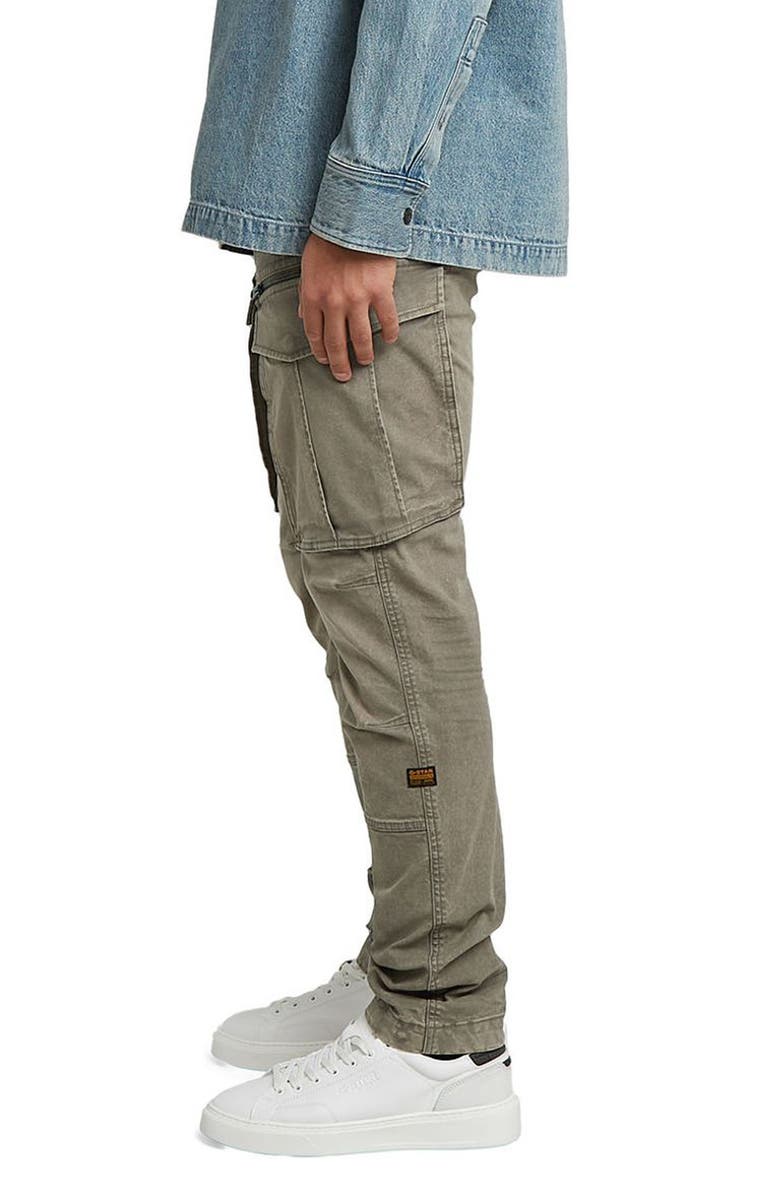 G-STAR Rovic Zip 3D Tapered Fit Cargo Pants, Alternate, color, Vintage Dust Turf